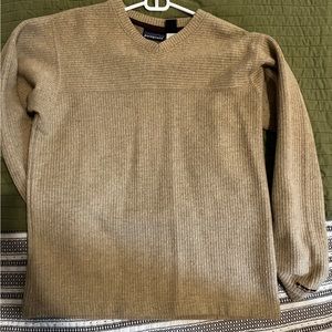 Men’s vintage Patagonia sweater wool blend cream size small